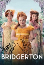 NICOLA COUGHLAN & CARTER signed Autogramm 20x30cm BRIDGERTON in Person autograph
