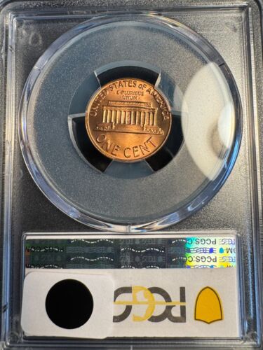 PCGS MS67 RD 1970 Lincoln Memorial Cent Red - Picture 3 of 3