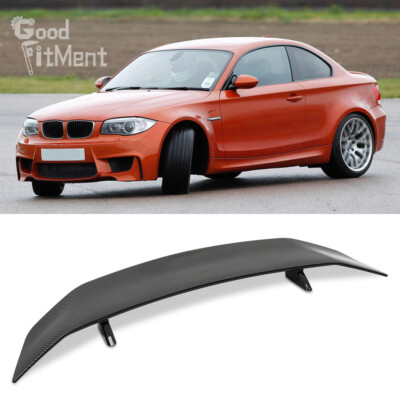 Für 1er Coupe E82 E88 120cm Kohlefaser Schwarz Heckspoiler Heckflügel Spoiler