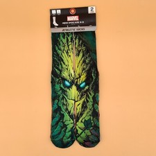 Marvel 2 Pair Athletic Socks. Size 6-12
