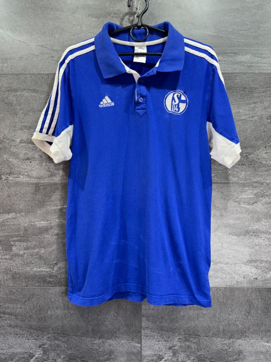 Schalke 04 アディダス 半袖シャツ FC Schalke 04 Tipped Polo
