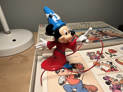 Vtg Disney Object Matching Light and Learn Mickey Mouse Learning