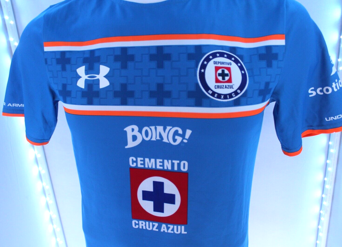 Club Deportivo Cruz Azul Authentic Under Armour Jersey Size Medium