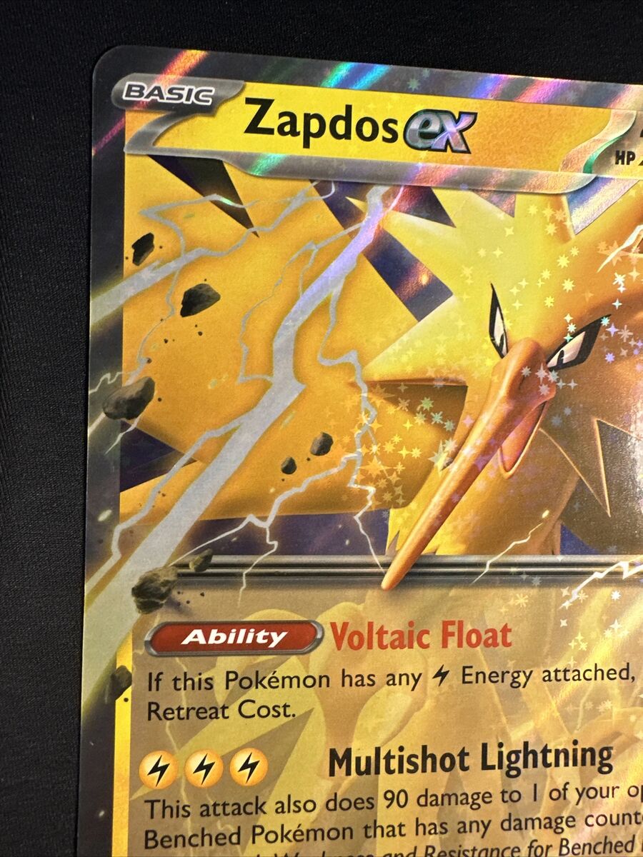 Pokemon TCG: 151 Zapdos Promo Cards Ex 049 Black Star & Jumbo