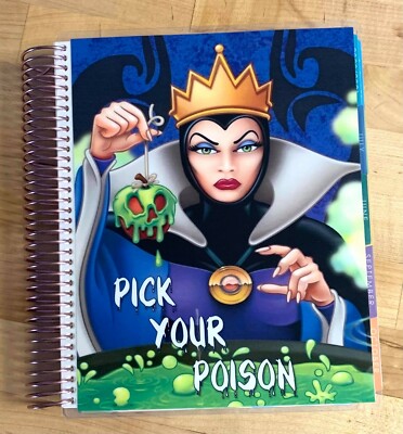 Evil Queen ''Pick your Poison'' Cover Set 4 use w/ Erin Condren Life Planner~