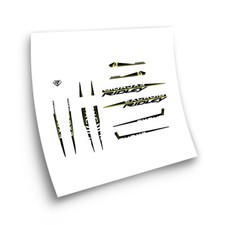 STAR SAM® Fahrrad Rahmen Aufkleber RIDLEY Bike frame stickers Adhesives