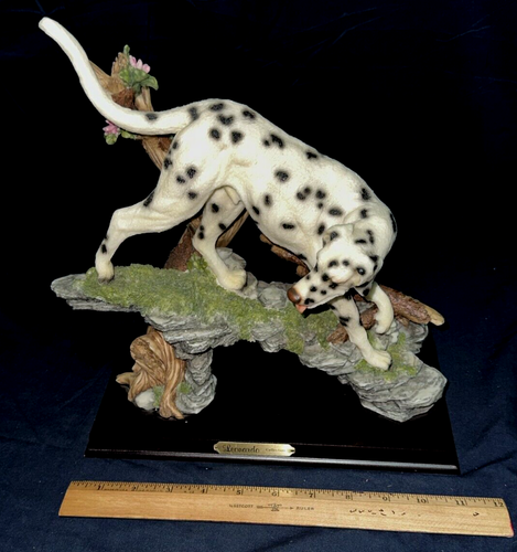 Dalmatiner Hund Statue Figur Leonardo Collection 12" x 11" x 6" Harz - Bild 12 von 13