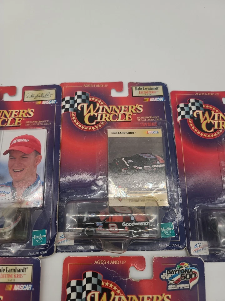 LOTE DE 5 séries vitalícias Dale Earnhardt Winners Circle  - Imagem 3 de 4