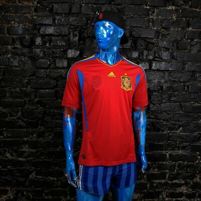 Spain Team Jersey Home football shirt 2011 - 2012 Adidas V14921 Mens Size L  | eBay