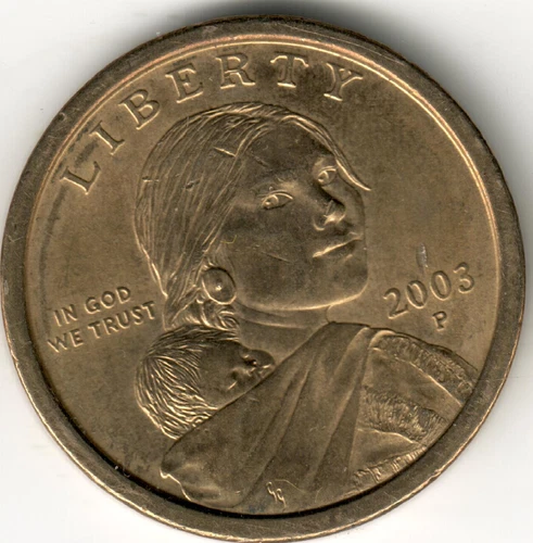 2003-P Sacagawea Dollar — photo from another recent sale