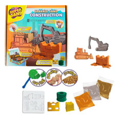 Super Sand Construction Set - Mouldable Non-Toxic Play Sand for Kids