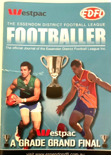 EDFL 2010 Grand Final Records A Grade Greenvale v. Maribyrnong Park B Grade Oak