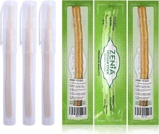 6 Pack With Holder Zenia Sewak Natural Miswak Vacuum Sealed