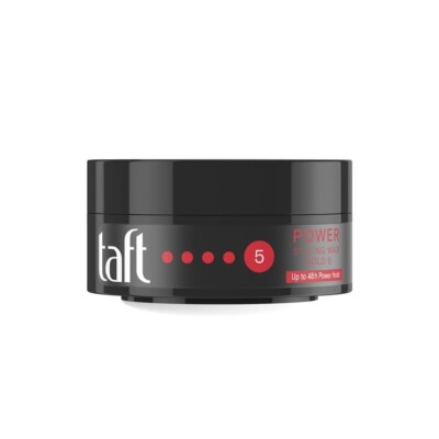 Schwarzkopf TAFT Power Hair Wax For Luminous Shine And Glossy Hair Hold 5 | 75ML