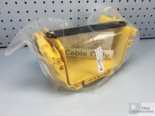 NEW FGS-MFAW-B ADC COMMSCOPE FIBERGUIDE 4" H X 6" W SNAP-FIT JUNCTION YELLOW