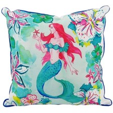 Tropical Mermaid Pillow