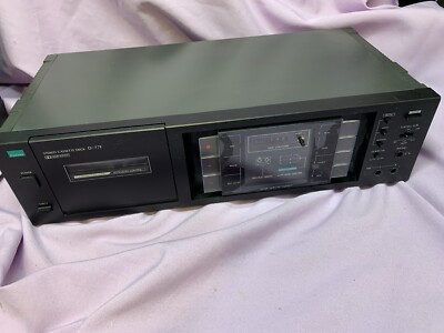 Sansui D-77F Stereo Cassette Deck — Working **PLEASE READ