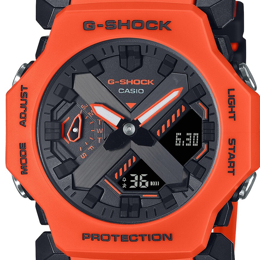CASIO G-SHOCK GA-2300FL-4AJF Minimal Design Orange Analog Digital