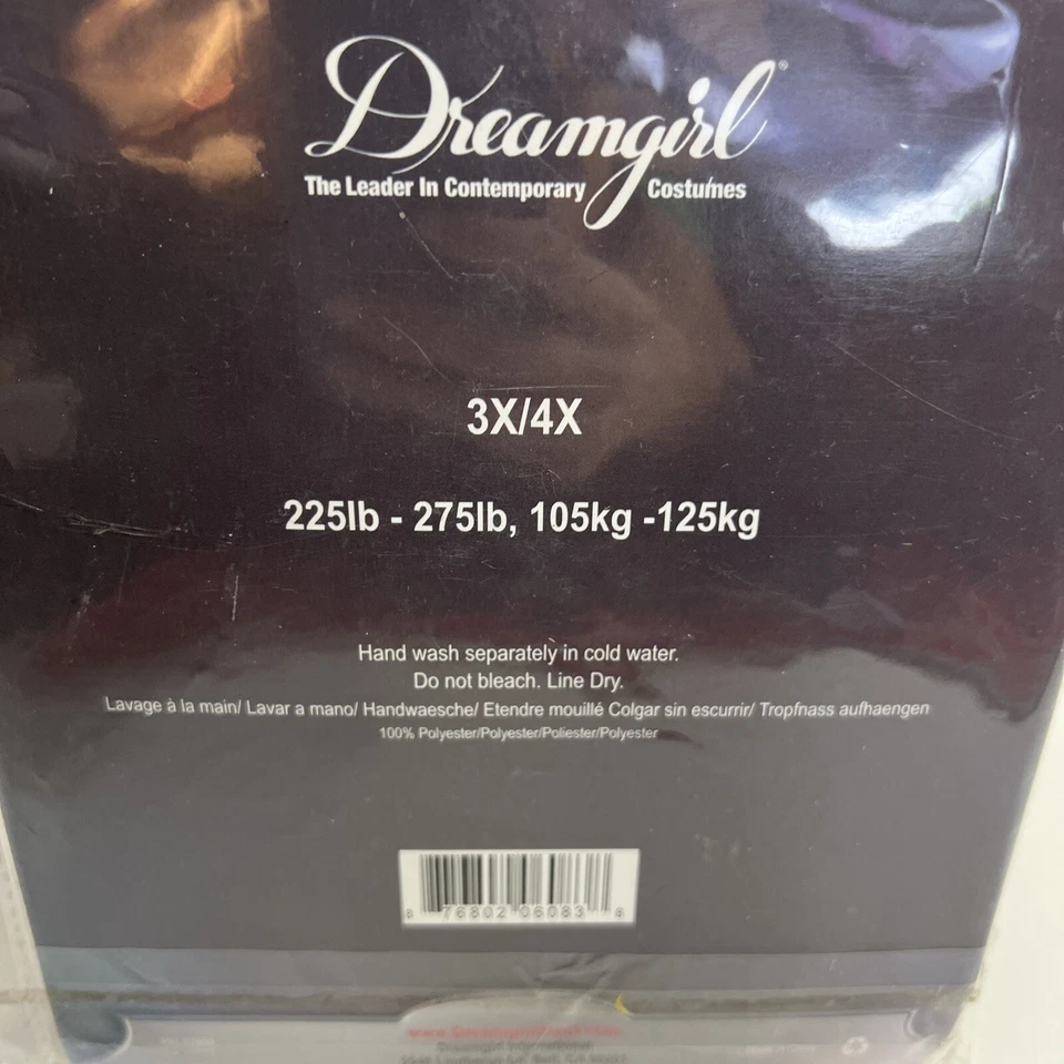 Ruffle Panty Stretch Mesh 3x 4x Red Costume Dream Girl - Image 4 of 4