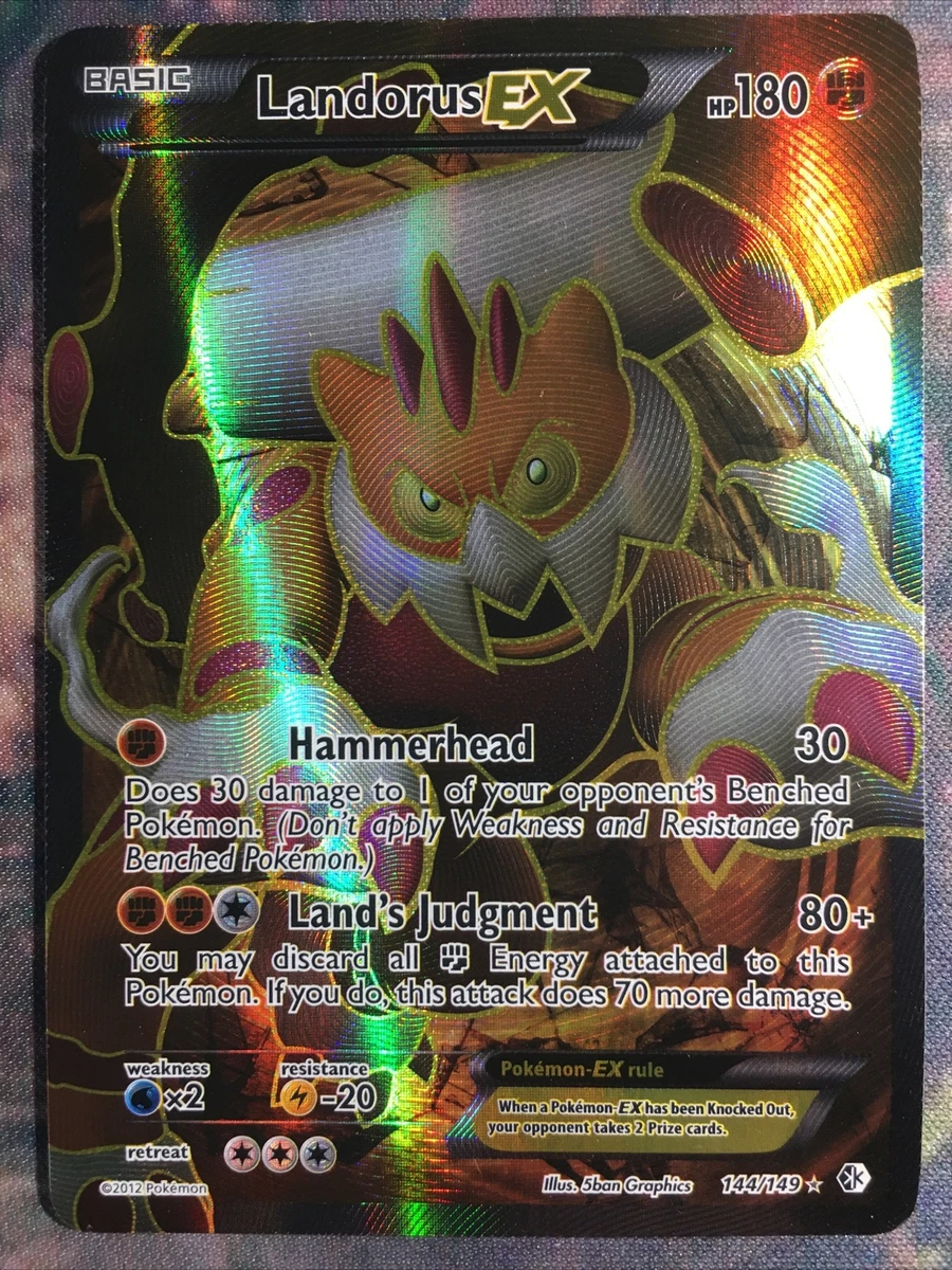 Pokémon Card Database - Boundaries Crossed - #89 Landorus EX