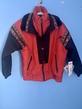 Vintage Fera Skiwear Ski Jacket Coat Nwt Dupont Thermoloft Size 10