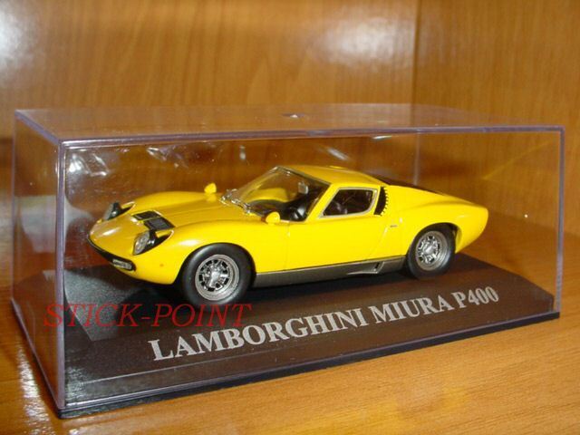ミニカー LAMBORGHINI MIURA P400SV LAMBORGHINI MIURA P400 P-400 YELLOW 1:43 MINT!!! | eBay