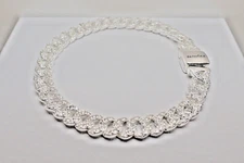 Authentic Pandora #593008C01-16cm Timeless Pavé Chain Bracelet with Clear CZ