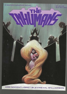 INHUMANS  [Marvel,1988] NM- 9.2, Marvel Graphic Novels, Black Bolt & Medusa