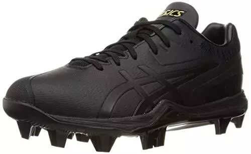 escapar martillo la carretera ASICS Baseball Stud Spike Shoes GOLDSTAGE SM-S 1121A060 Black x Black US11  | eBay