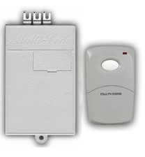 Multicode Gate or Garage Door Opener Receiver and Remote Set