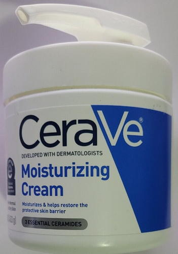 CeraVe, CeraVe Moisturizing Cream with Pump, 16 Ounce – , 453g