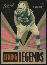 2021 Panini Prestige JEFF SATURDAY 