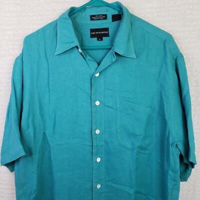 aqua green dress shirt Men's Aqua Multi Color Printed Dress Shirt Set with Convertible Cuff 17 36/37 / Aqua