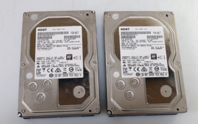 Lot 2x HGST HUS726020AL5210 3.5" 2TB SAS 12Gbps 7200RPM Hard Drive ...