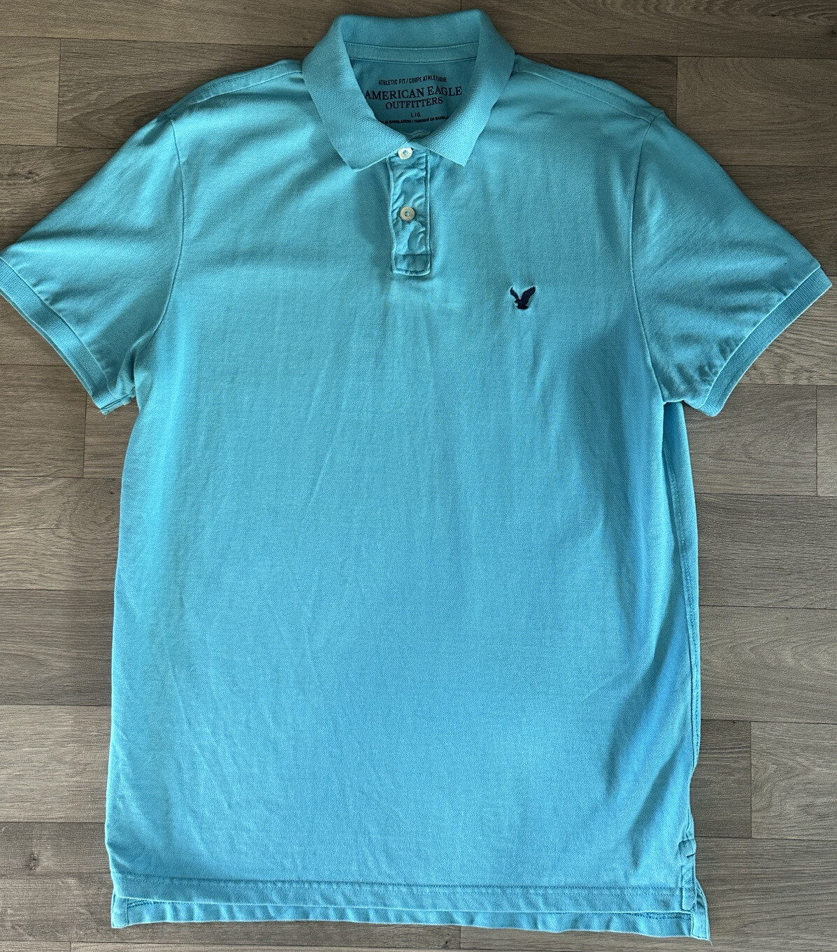 MENS AMERICAN EAGLE ATHLETIC FIT POLO SHIRT SIZE LARGE eBay