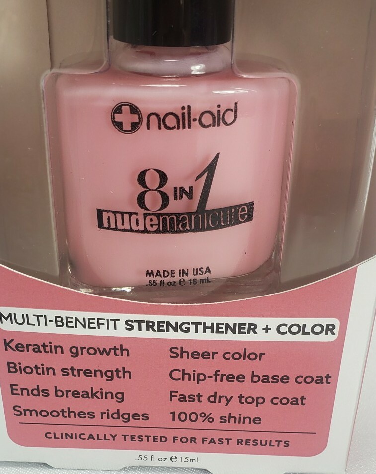 +nailaid 8 in 1 NUDE MANICURE MULTISTRENGTHENER+COLOR .55oz / 15ml eBay