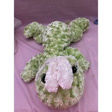 Dan Dee Collector's Choice Green Frog w/ Bunny Ears Stuffed Animal Plush 30"