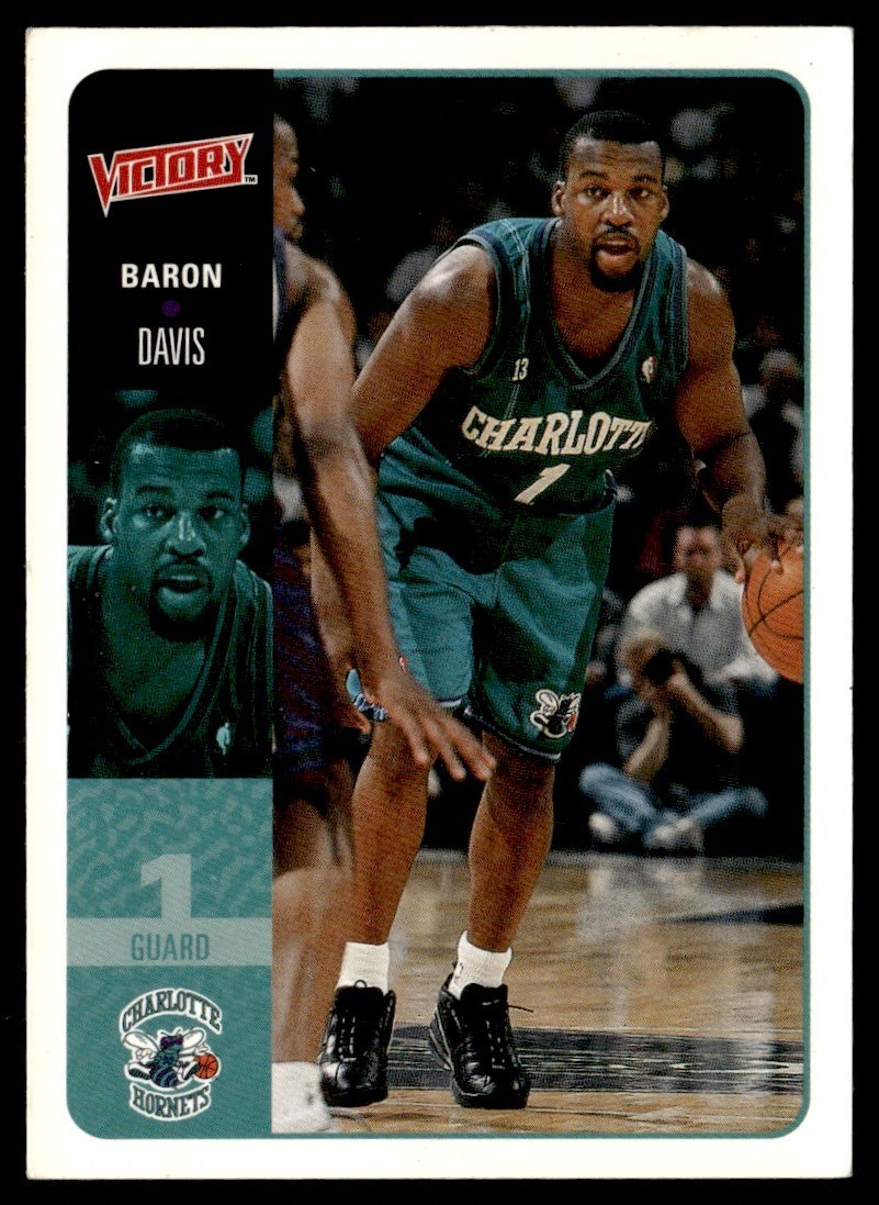 2000-01 Upper Deck Victory Baron Davis Charlotte Hornets #23