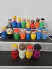 Vintage Fisher Price Little People Lot Of 20 All Different Read
