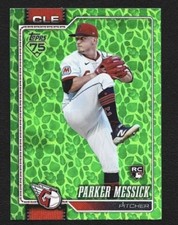 2026 Topps Series 1 Parker Messic RC #67 Holiday Parallel - Guardians