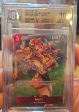 2025 ONE PIECE STARTER DECK ST21-EX GEAR 5 ALTERNATE ART #009 NAMI Bgs 10