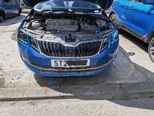 Skoda Octavia MK3 Facelift 2017-2020 Complete Front Bumper Race Blue LF5W