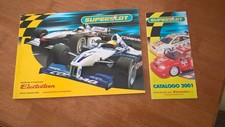 Scalextric Spanish SuperSlot 2002 Catalogue + 2001 Leaflet Mint Ex Shop Stock