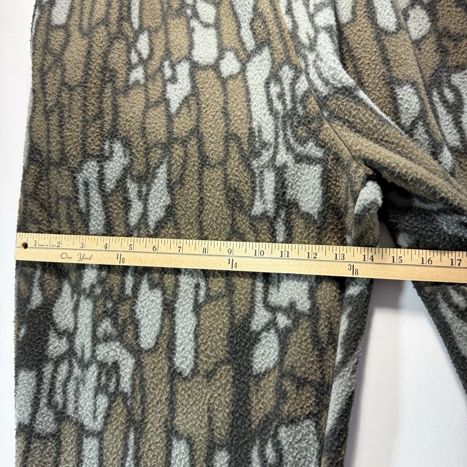 CABELA'S BERBER POLARFLEECE WINDSHEAR HUNTING PANTS SIZE 2XL CAMO Drawstring - Image 4 of 4