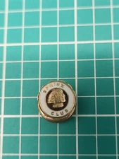 Vtg Freemason Masonic Sphinx Club Screw Back Gold Tone Lapel Pin