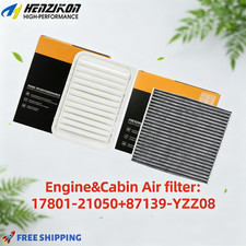 For Toyota Corolla Matrix Yaris Combo Set Cabin Air Filter And Engine Air Filter For Toyota Corolla Matrix Yaris Combo Set Cabin Air Filter And Engine Air Filter