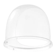 Uimoso Transparent Acrylic Dome Shield for Cotton Candy Machines