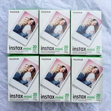120 Fujifilm Instax Mini Film Exp 2027