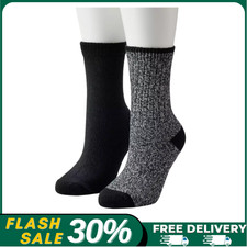  HOT DEAL  Women's Sonoma Goods For Life  Ribbed Marl Crew Socks