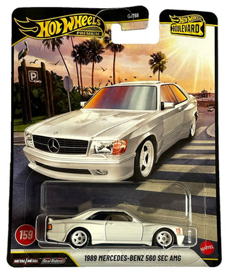 Hot Wheels 1989 Mercedes Benz 560 SEC AMG 159 Boulevard 2026 1:64 Modellauto 126